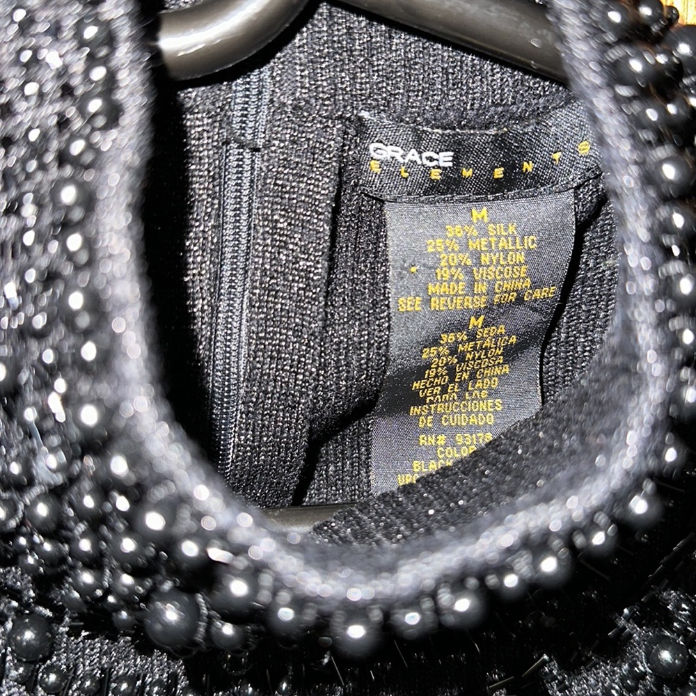 Grace Elements Beaded Top. - image 2